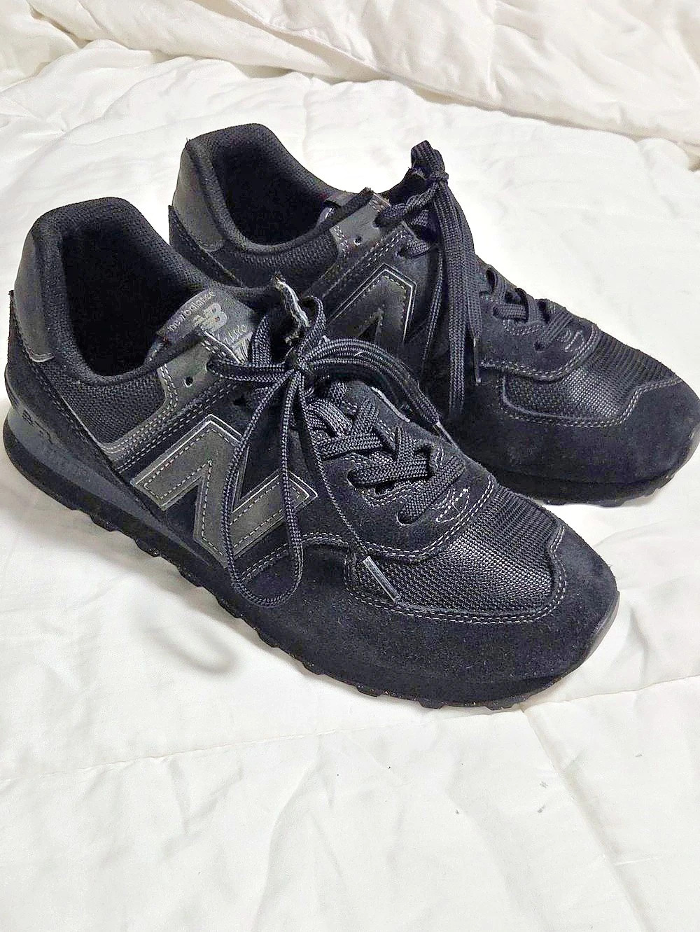 New Balance 574 Men's Black Sneakers US 11.5